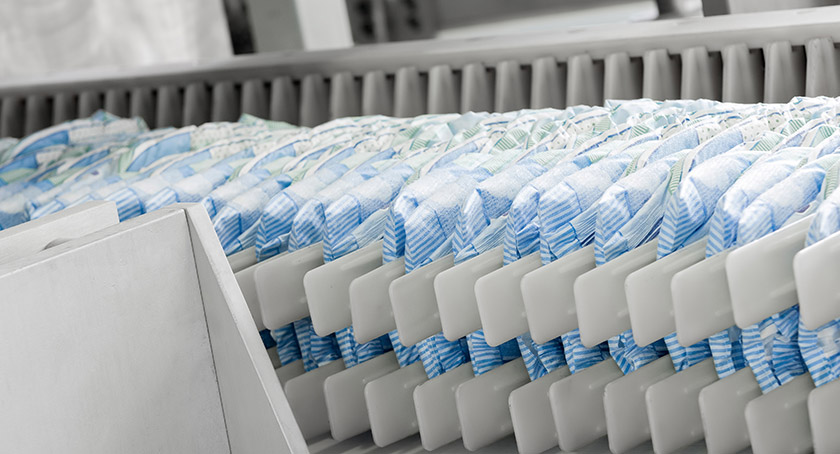 Production Trends for Diapers and Nonwoven Fabrics in Japan